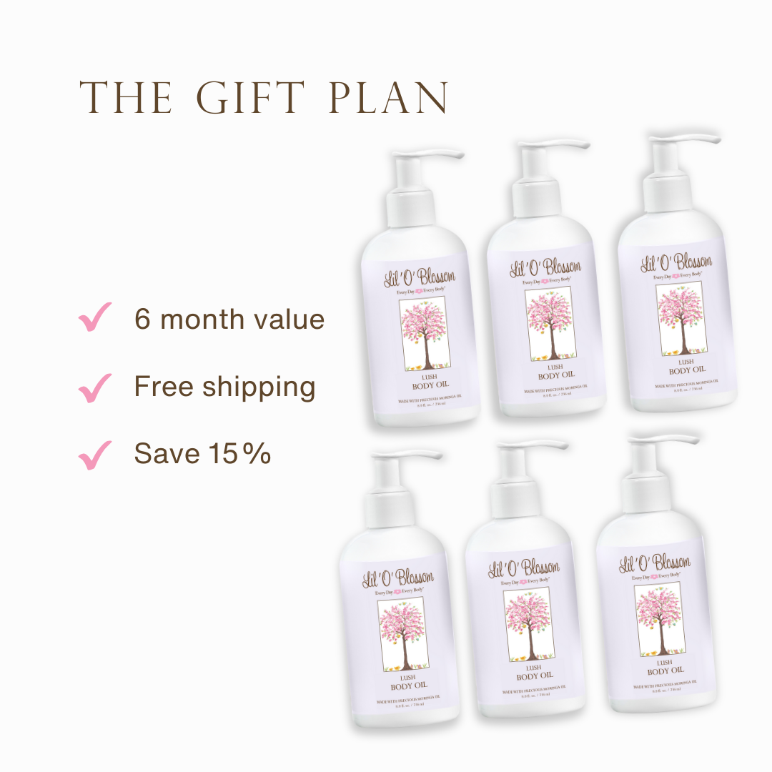 LUSH BODY OIL - "3-6-9 Month Gift Plan"